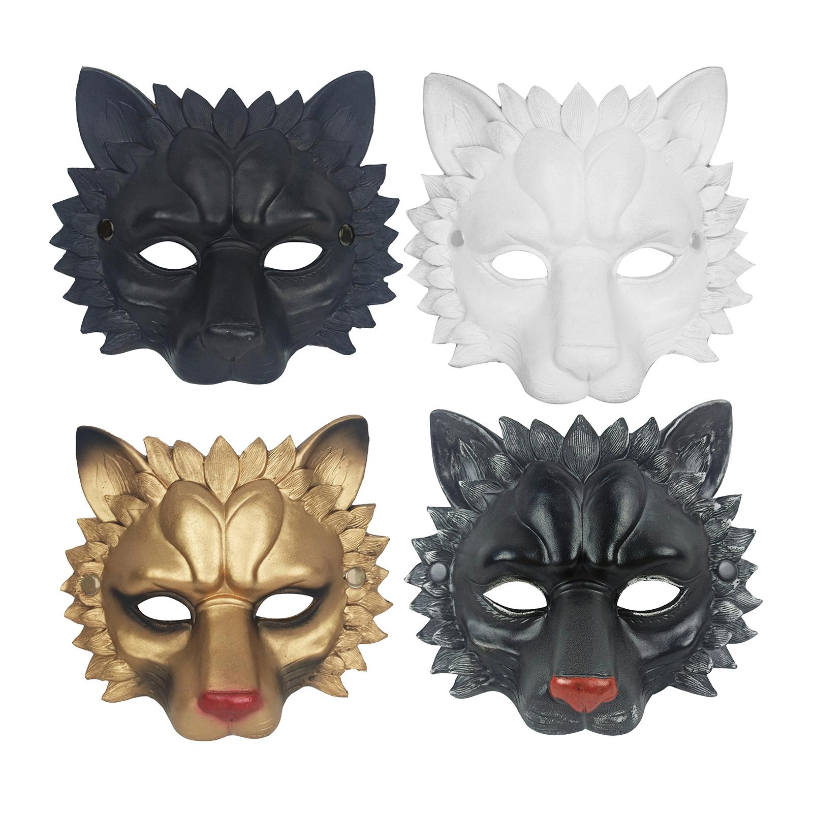 Respirator Half Face - Lion Mask Half Face Decorative Supply