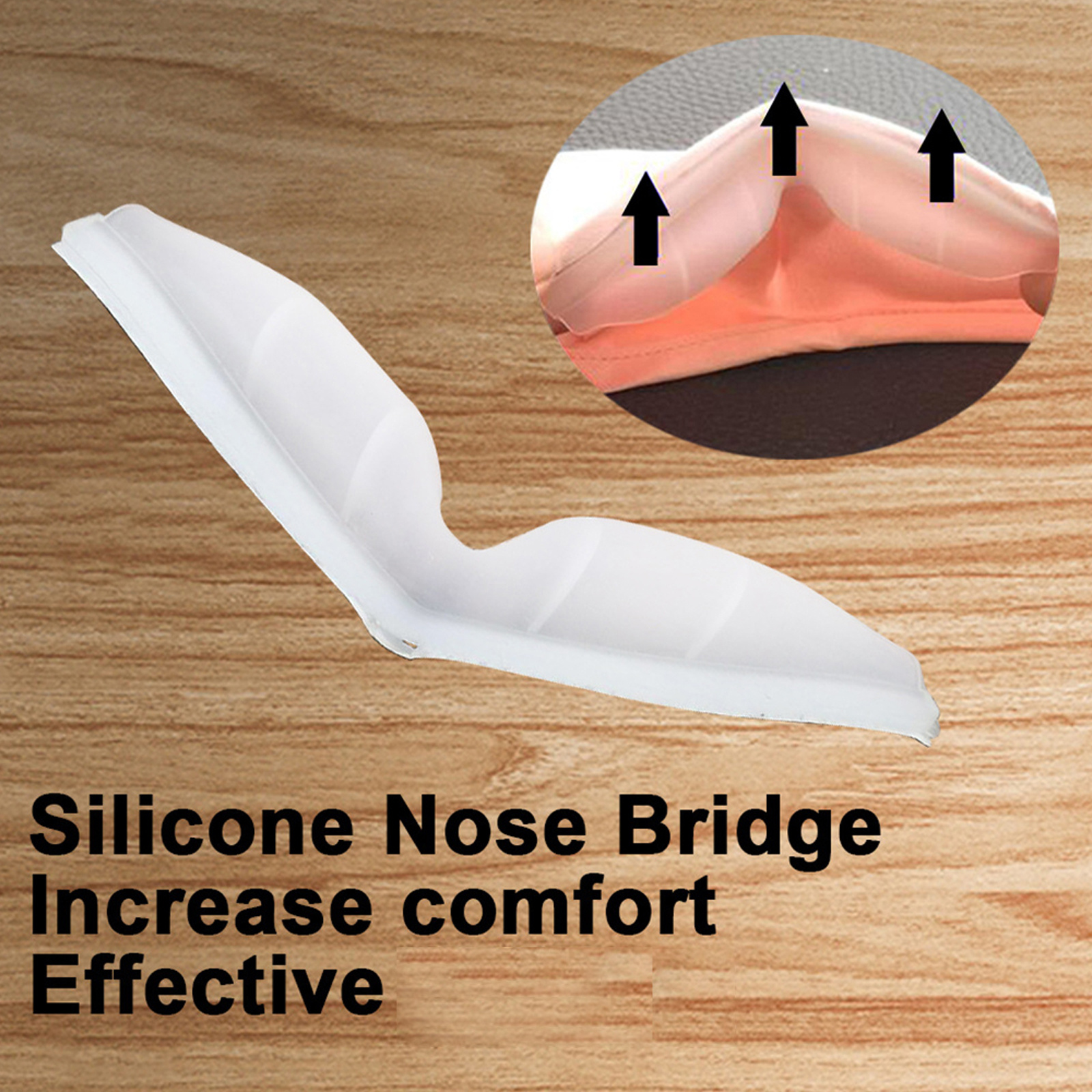 Silicone Mask Bracket - 4Pcs Silicone Mist Preventer for Eyeglasses
