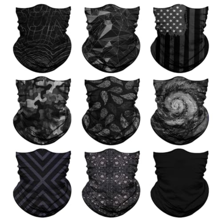 Neck Gaiter for Men Women Head - Neck Gaiter Face Cover recension och pris