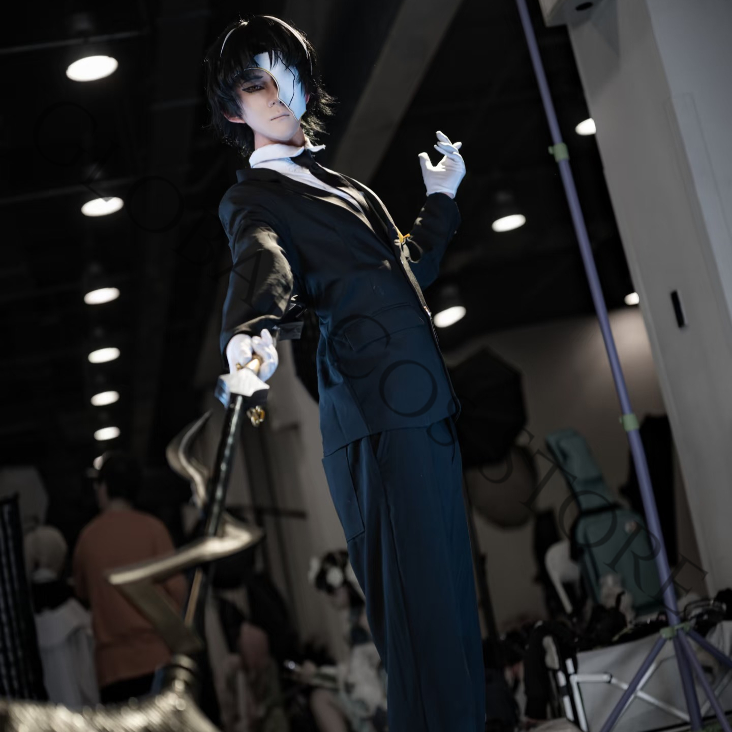 Game Character Rien Cosplay Co - Black Face Mask Pack recension och pris