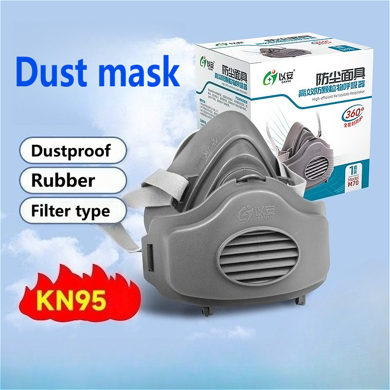 Half Face Dust Mask Dust Respi - Kn95 Respirator Mask recension och pris