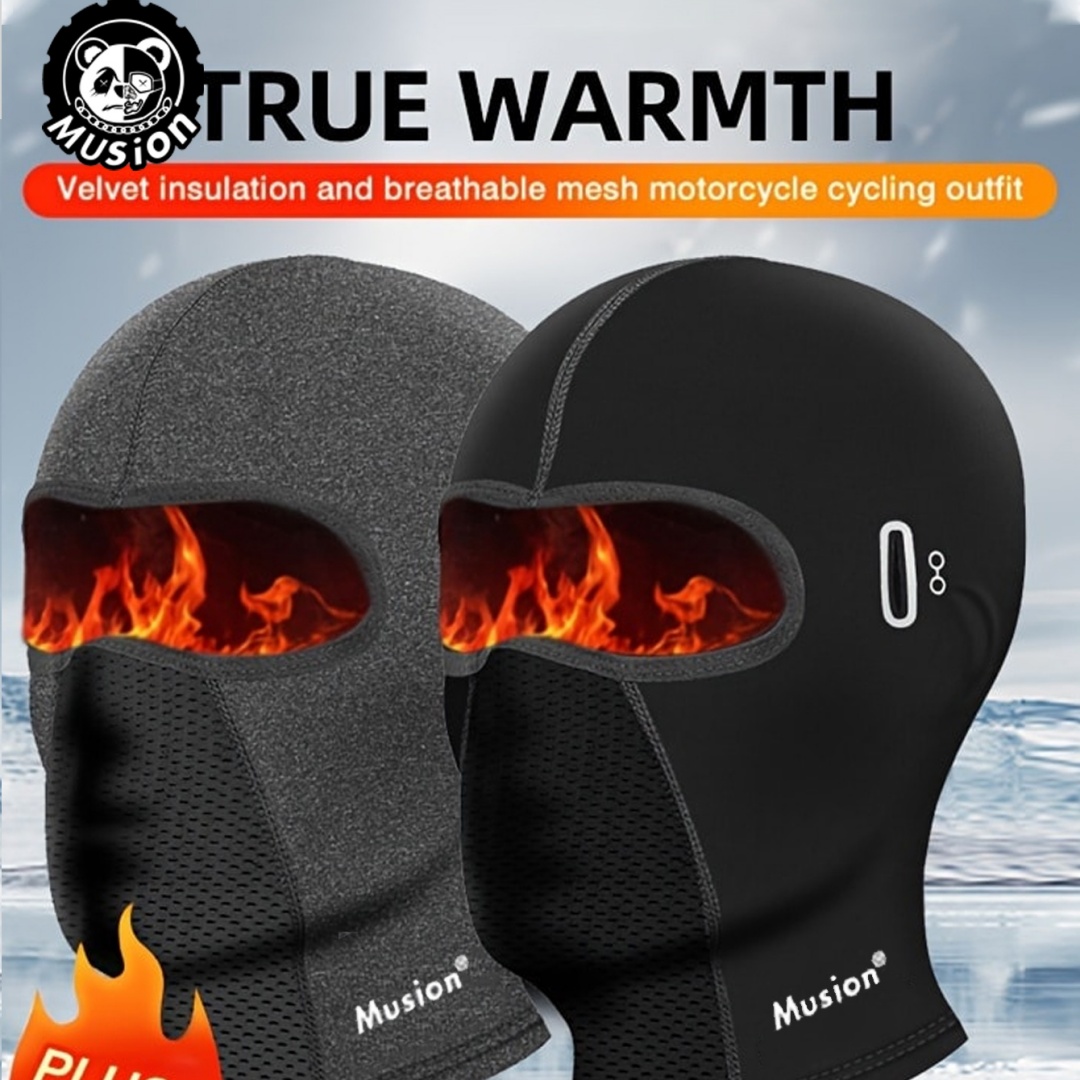 Musion Balaclava Full Face Mas - Mask Lanyard Adjustable recension och pris