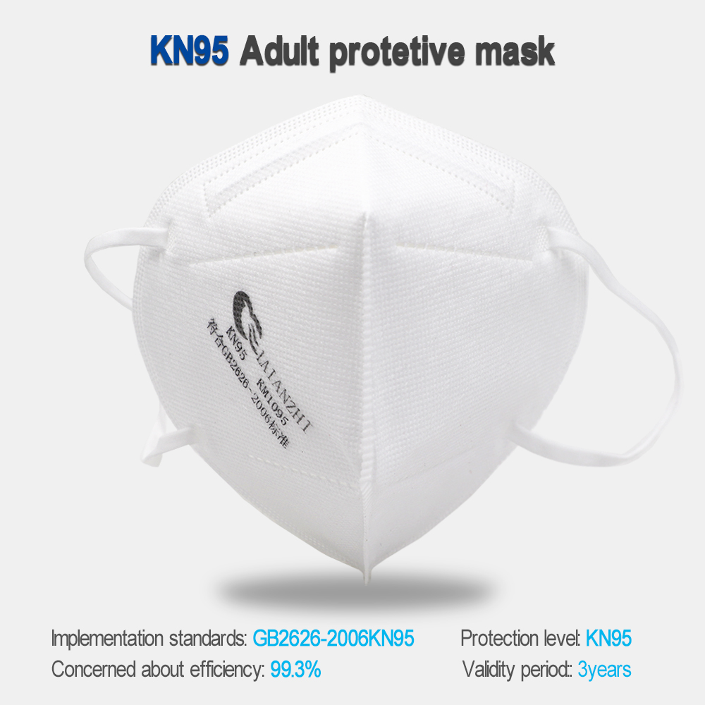 LAIANZHI 50PCS FFP2 Face masks - Kn95 Respirator Mask recension och pris