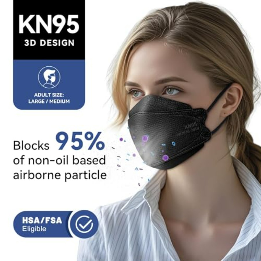 KN95 Face Mask Disposable Adul - Kn95 Respirator Mask recension och pris