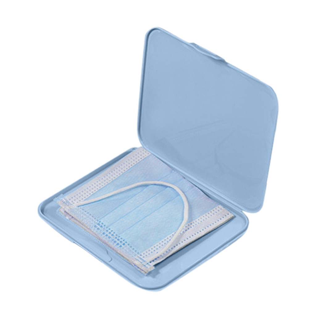 Pink Mask Cover Green Box Mask - Face Mask Storage Box recension och pris