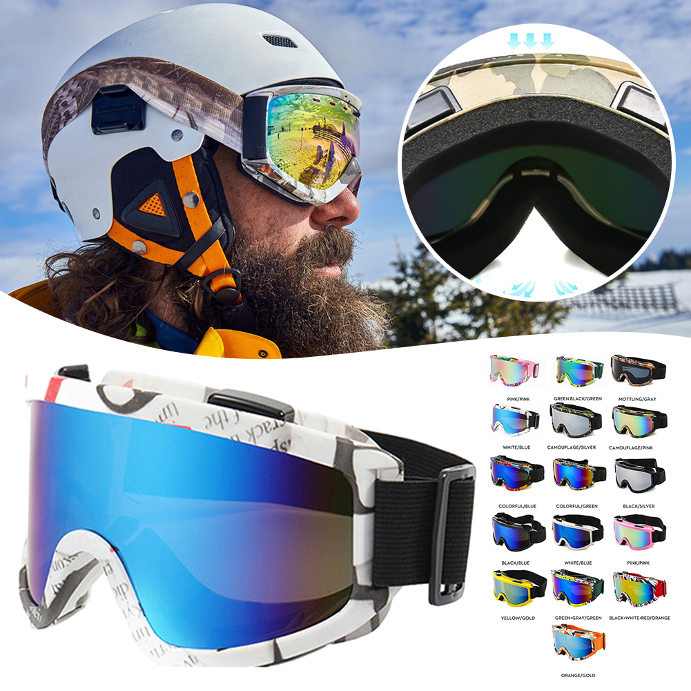 Anti-Fog Ski Goggles Motorcycl - Anti Pollution Mask recension och pris