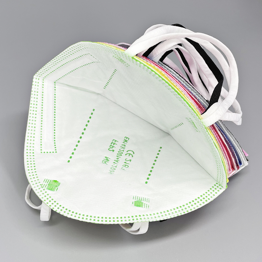 5Layer FFP2 Masks CE Approve K - Black Face Mask Pack recension och pris