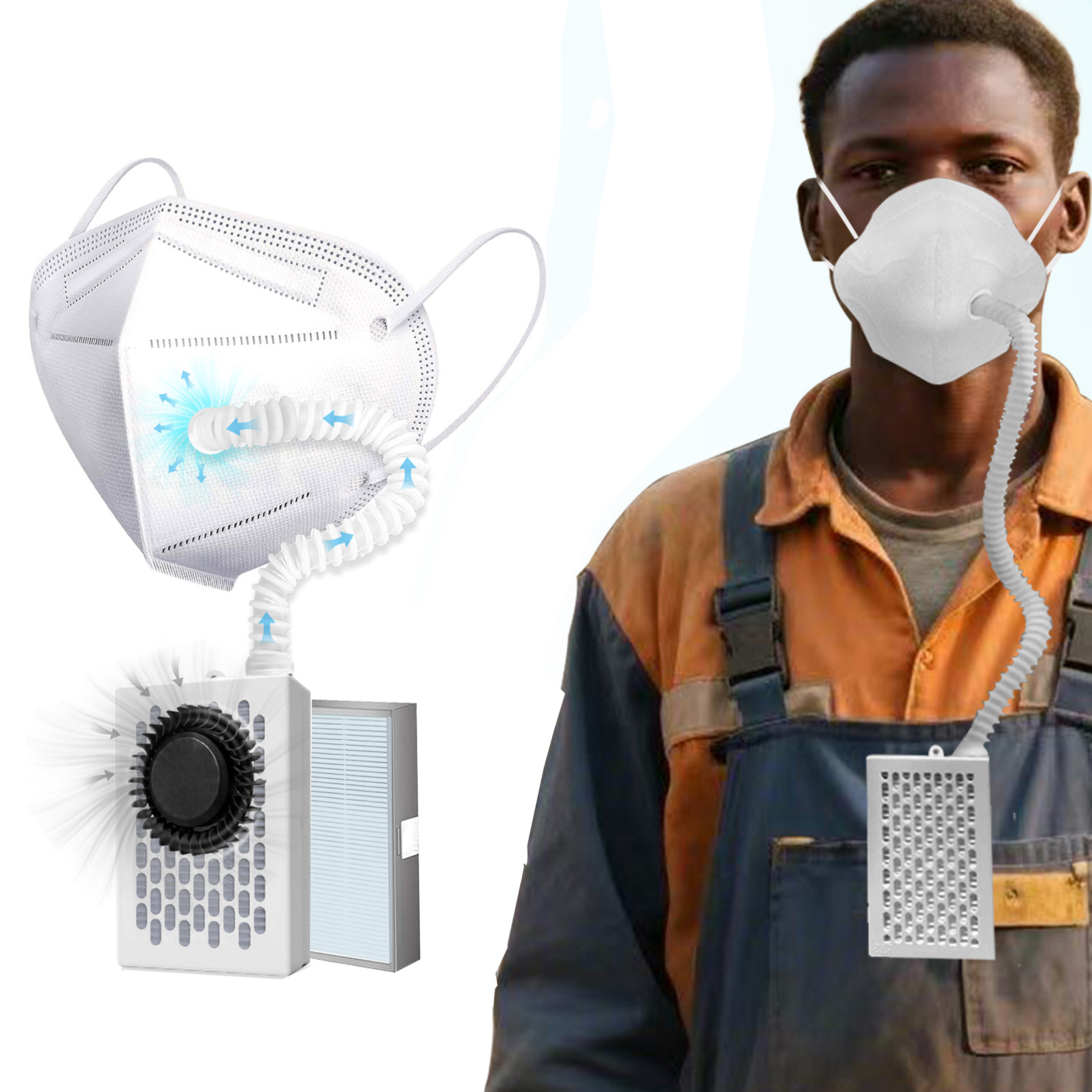 Breathe easily,Electric KN95 M - Kn95 Respirator Mask recension och pris