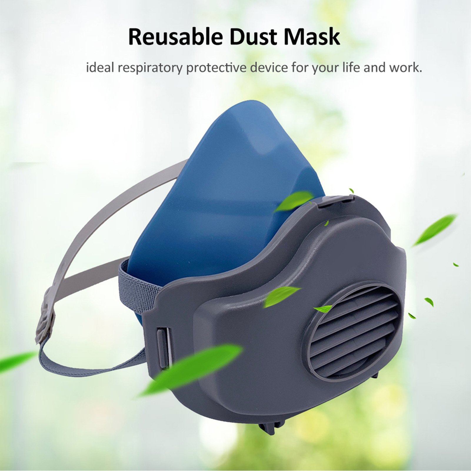 3200 Dust Mask Reusable Half F - Kn95 Respirator Mask recension och pris