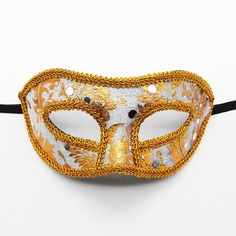 Men Mardi Gras Carnival Mask V - Respirator Half Face recension och pris