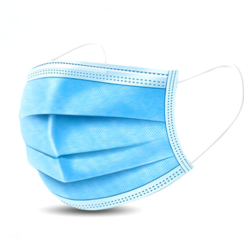 50piece Safe And Professional  - Disposable Mask Blue recension och pris