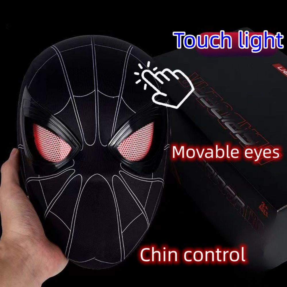 Movie Spidey Mask Eyes Glowing - Kids Face Mask recension och pris
