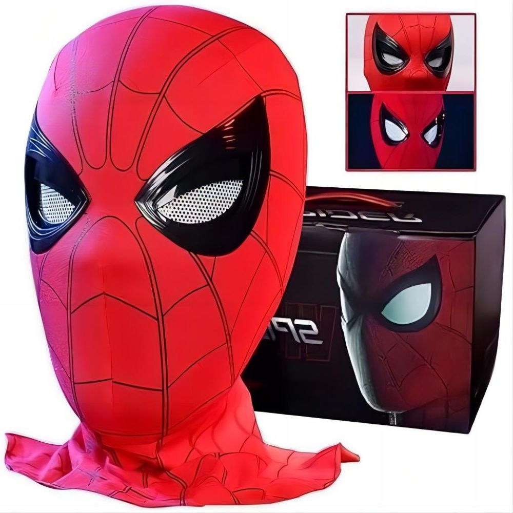 Movie Spidey Mask Eyes Glowing - Kids Face Mask recension och pris