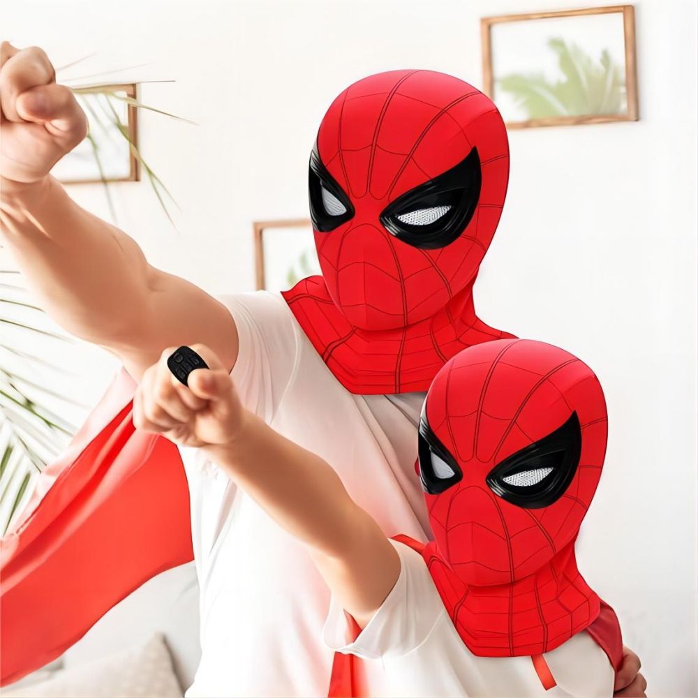 Movie Spidey Mask Eyes Glowing - Kids Face Mask recension och pris