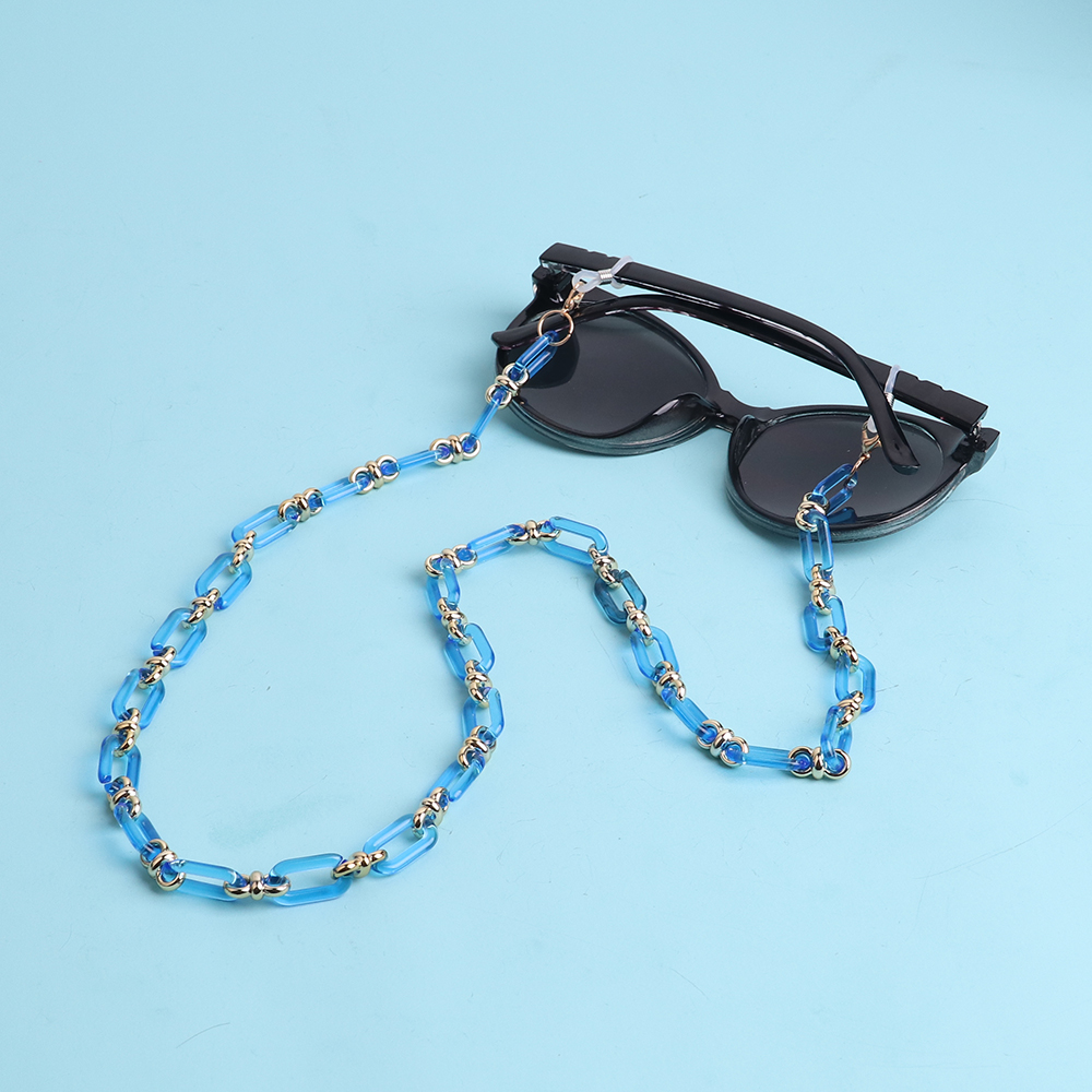 Colorful Transparent Link Acry - Mask Chain Holder recension och pris
