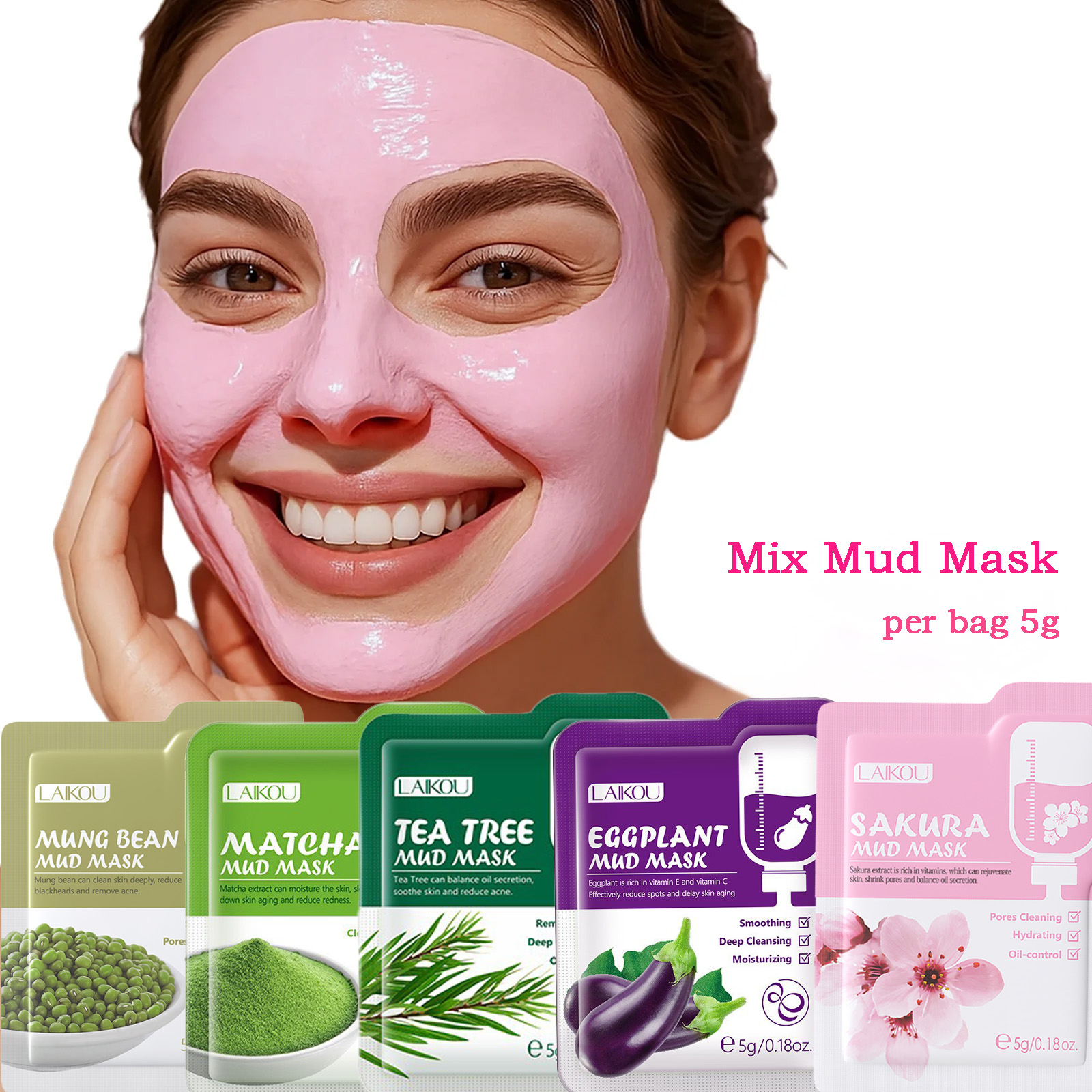 Purifying Clay Facial Mask in  - Dust Mask Construction recension och pris