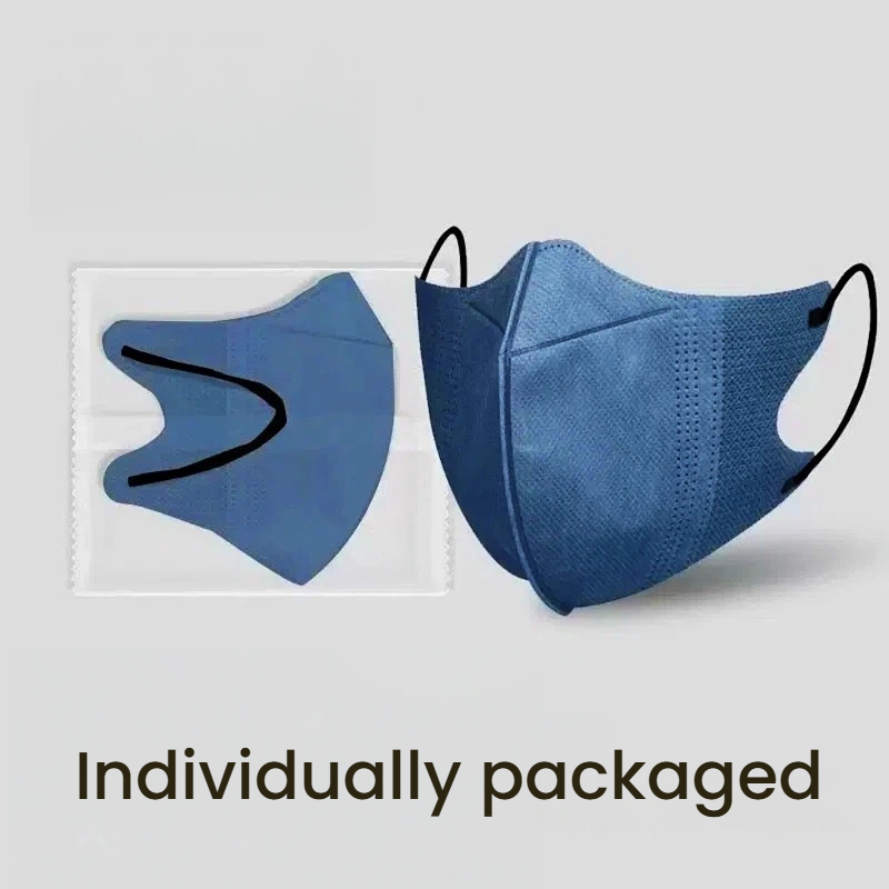 200Pcs/3D Three-Dimensional Da - Disposable Mask Blue recension och pris