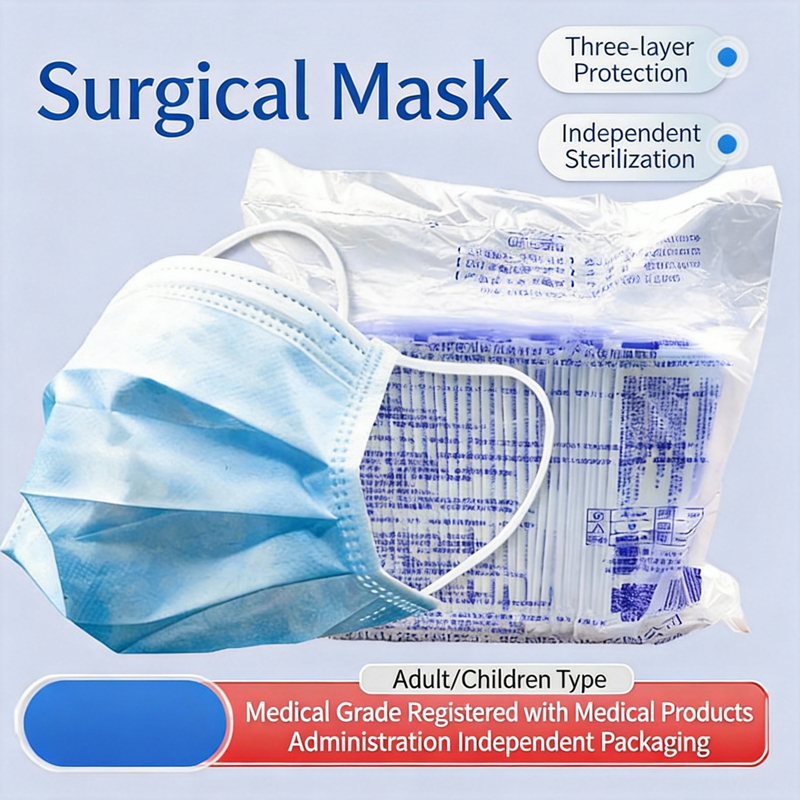 100/200pcs Nipah Virus Persona - Disposable Surgical Mask recension och pris