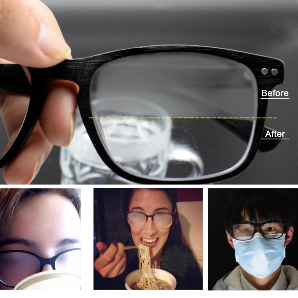 Reusable Anti-Fog Lens Wipes A - Anti Pollution Mask recension och pris
