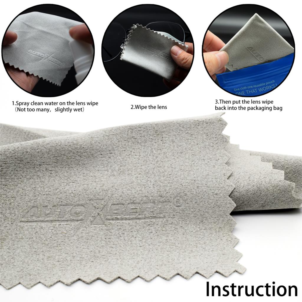 Reusable Anti-Fog Lens Wipes A - Anti Pollution Mask recension och pris