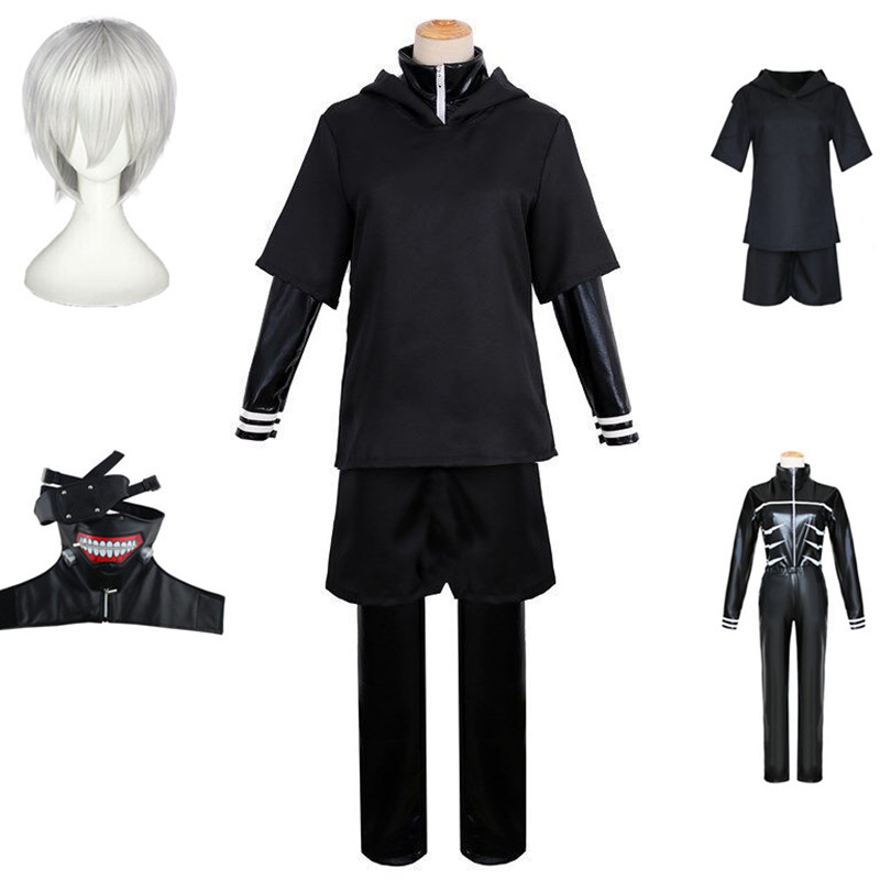 Anime Tokyo Ghoul Ken Kaneki C - Black Face Mask Pack recension och pris