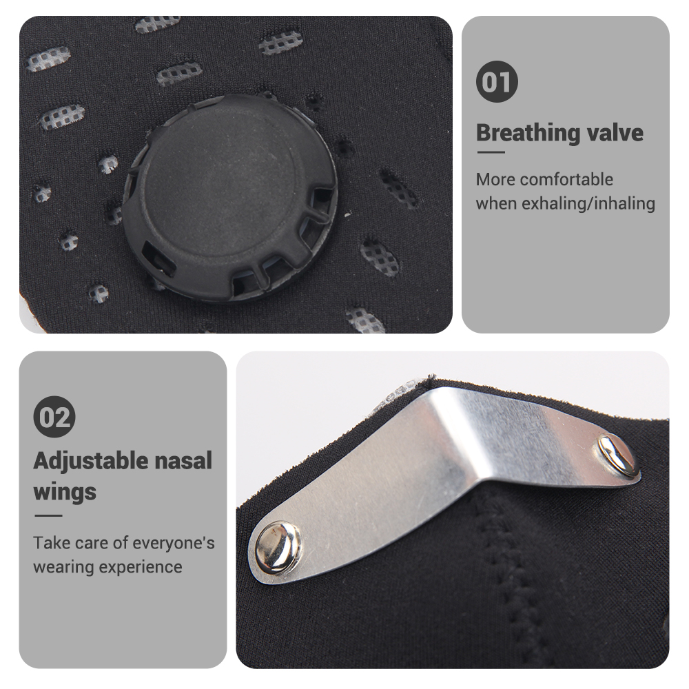 Motorcycle Mask Summer Breatha - Anti Pollution Mask recension och pris