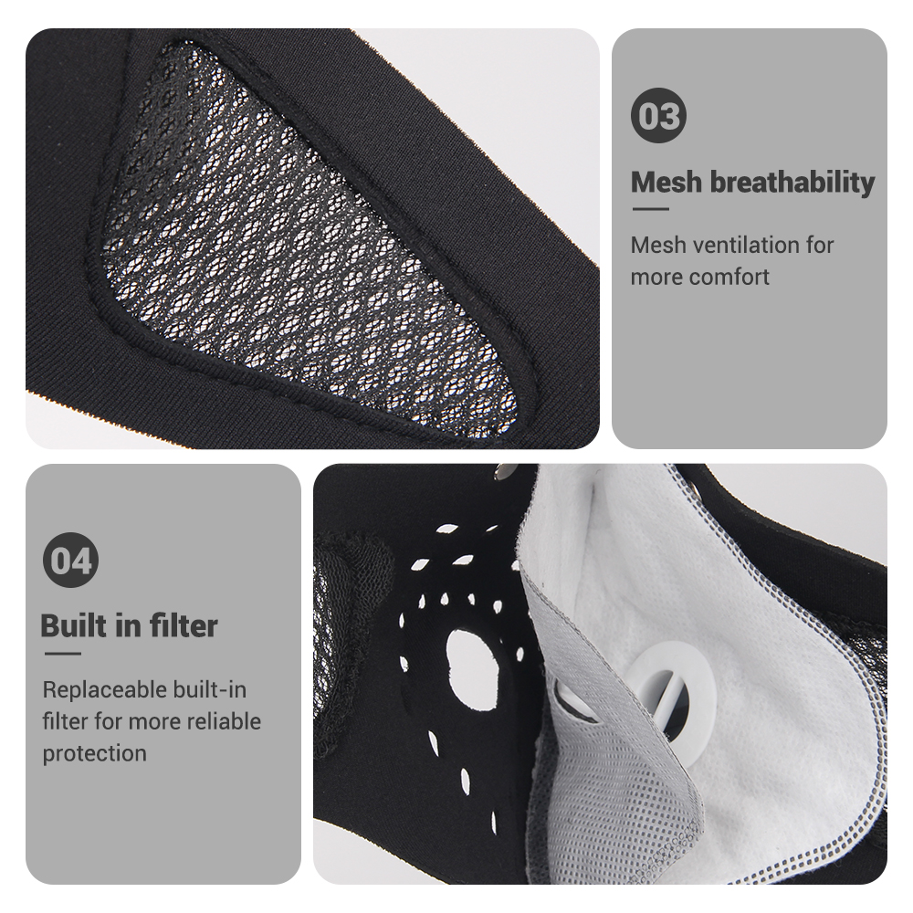 Motorcycle Mask Summer Breatha - Anti Pollution Mask recension och pris