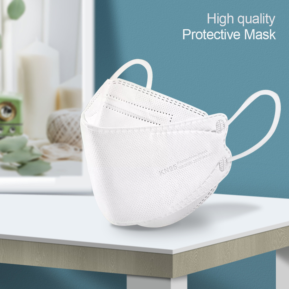 10-200pcs fpp2 fish mask kn95  - Disposable Surgical Mask recension och pris