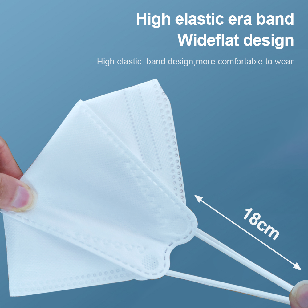 10-200pcs fpp2 fish mask kn95  - Disposable Surgical Mask recension och pris
