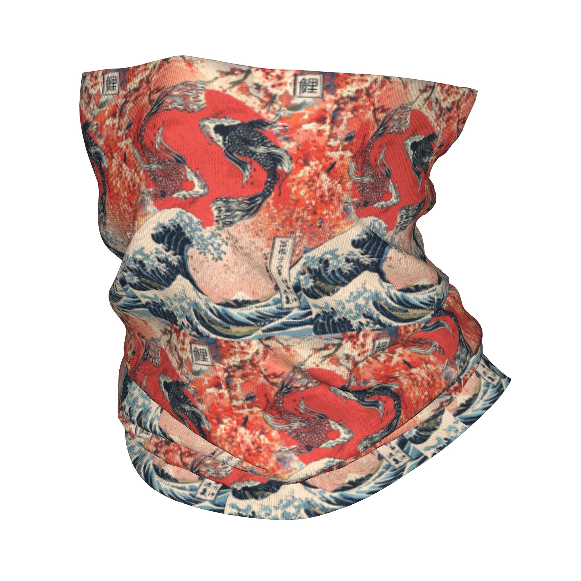 Koi Fish and Great Wave off Ka - Sports Mask Breathable recension och pris