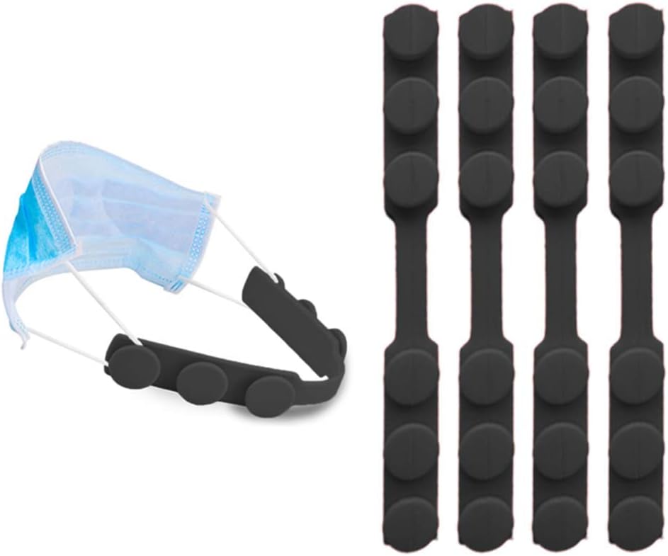 4 Pcs Silicone Ear Savers for  - Mask Ear Saver Strap recension och pris