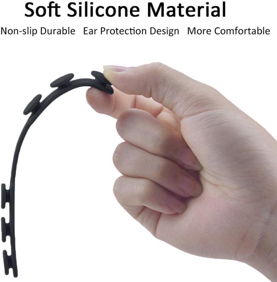 4 Pcs Silicone Ear Savers for  - Mask Ear Saver Strap recension och pris