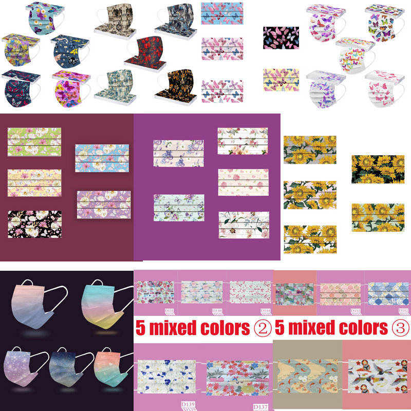 CE Print Beauty Wholesale Fish - Disposable Surgical Mask recension och pris