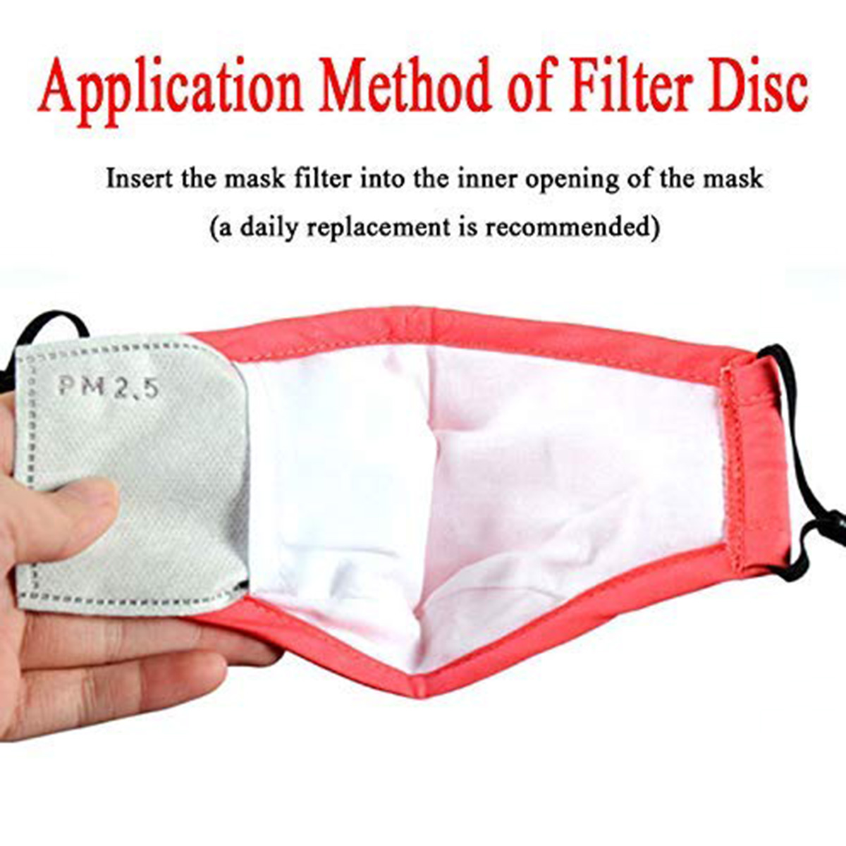 20pcs Fine Denier Face Mask Fi - Pm2.5 Filter Insert recension och pris