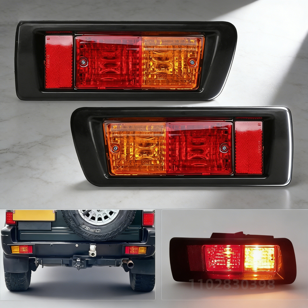 2Pcs Rear Bumper Tail Lights F - Kn95 Respirator Mask recension och pris