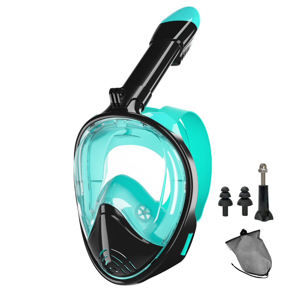 Full Face Snorkel Mask Silicon - Silicone Mask Bracket recension och pris