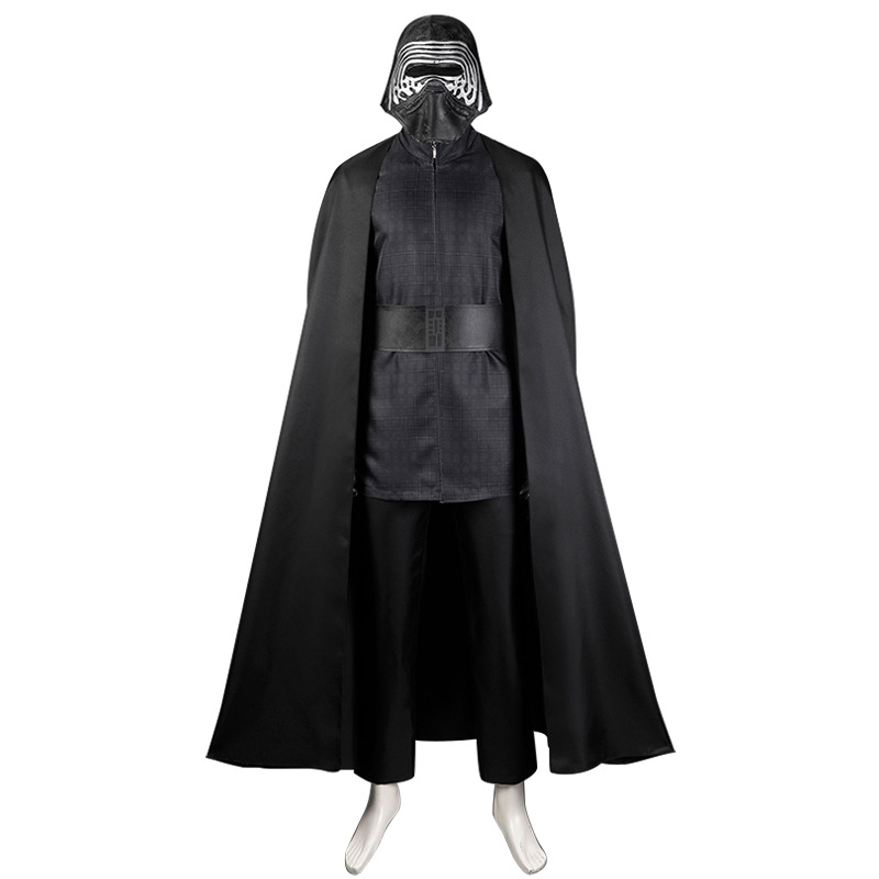 New Men Jedi Cosplay Halloween - Black Face Mask Pack recension och pris