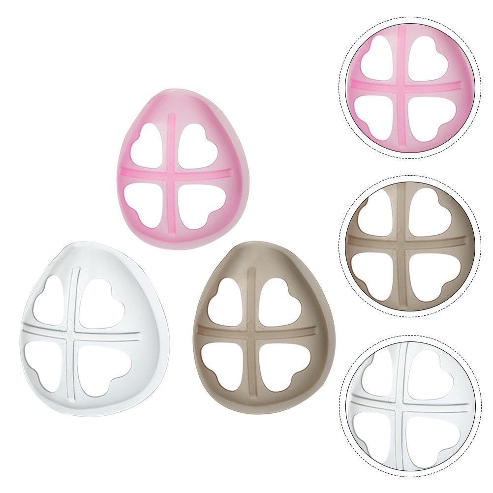 3Pcs Silicone Mask Breathing B - Silicone Mask Bracket recension och pris