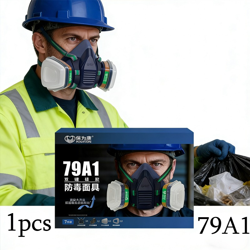 Gas Mask Half Full Face Protec - Respirator Half Face recension och pris