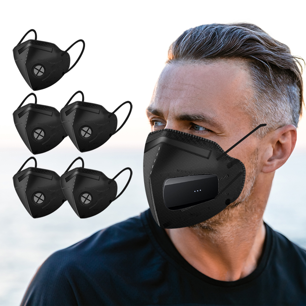 Breathe Easy Rechargeable Elec - Kn95 Respirator Mask recension och pris