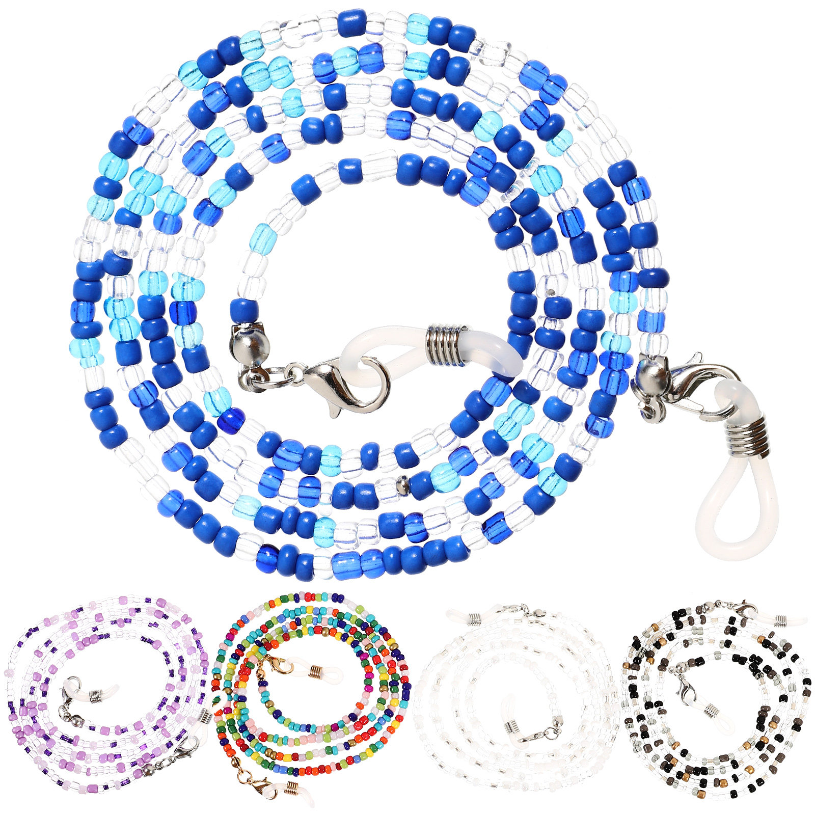 5Pcs Glasses Chain for Women B - Mask Chain Holder recension och pris