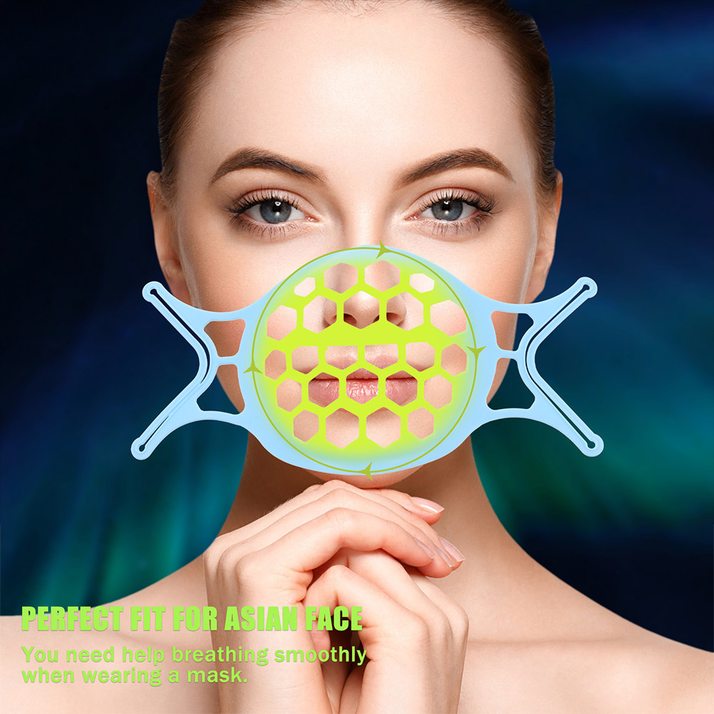 4Pcs Soft Flexible Silicone Ma - Silicone Mask Bracket recension och pris
