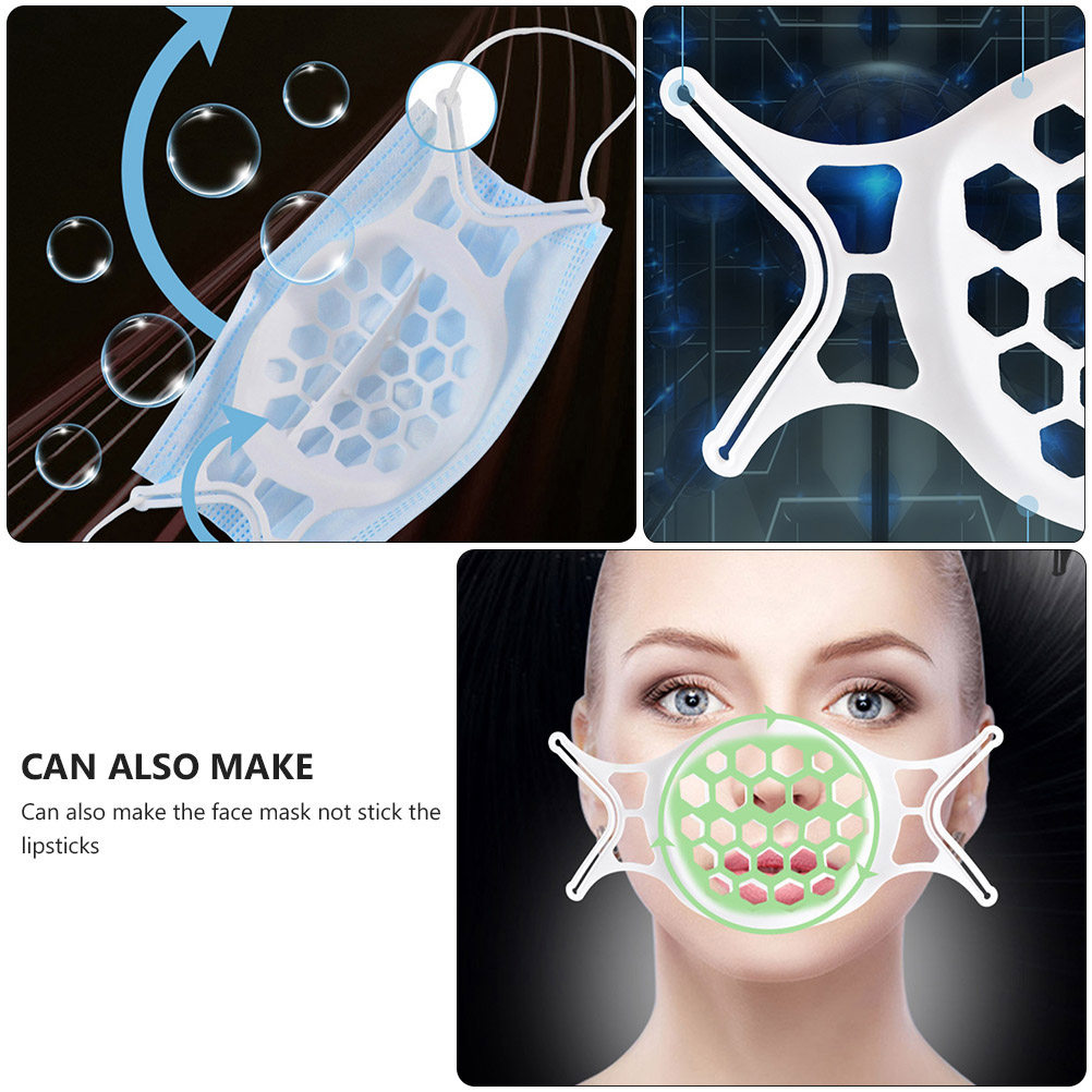 4Pcs Soft Flexible Silicone Ma - Silicone Mask Bracket recension och pris
