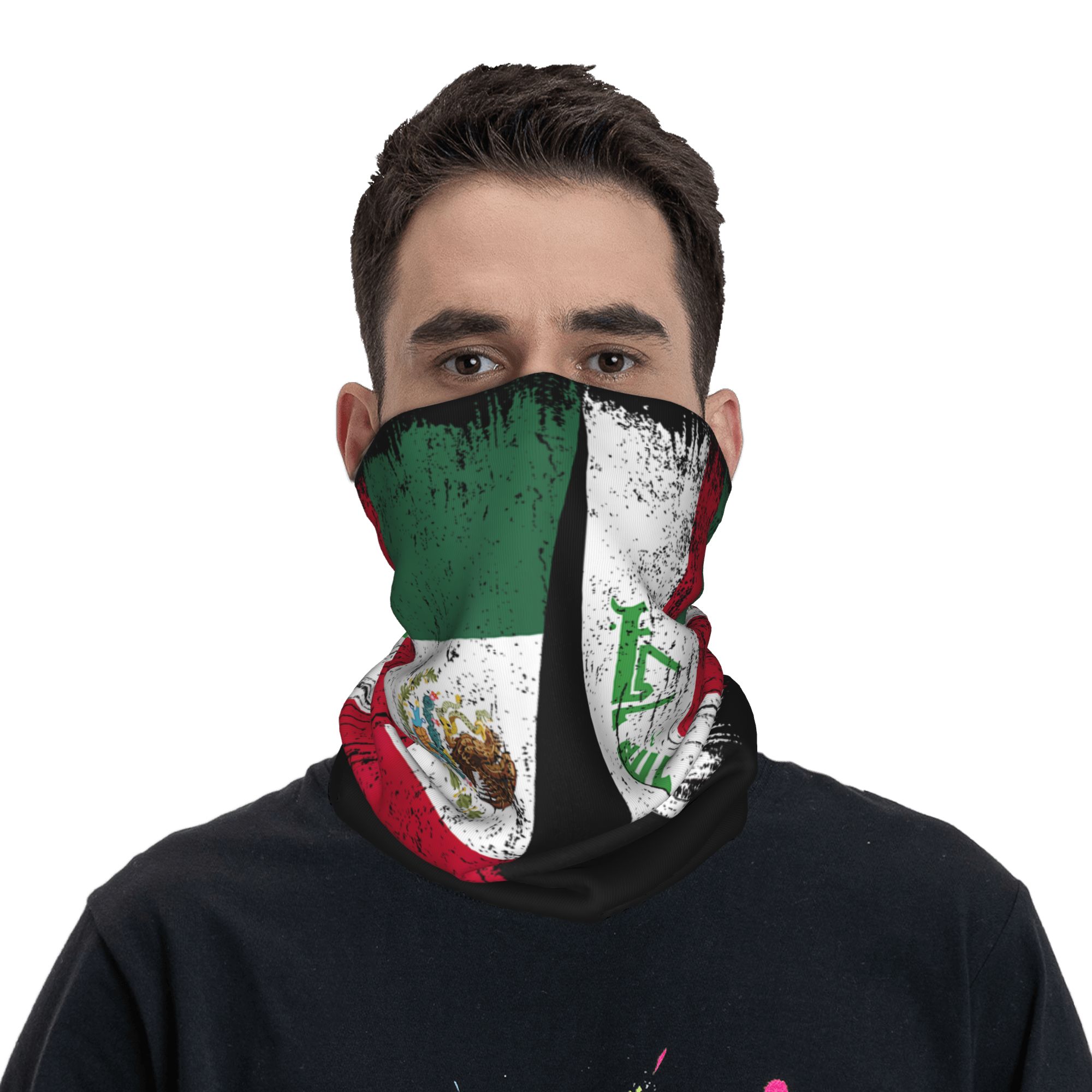Iraq Flag Merchandise Bandana  - Sports Mask Breathable recension och pris