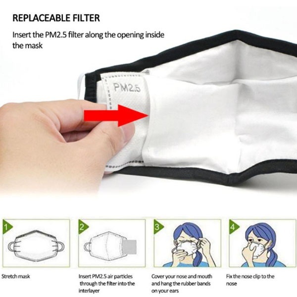 2PCS Mask Filter Element PM2.5 - Pm2.5 Filter Insert recension och pris