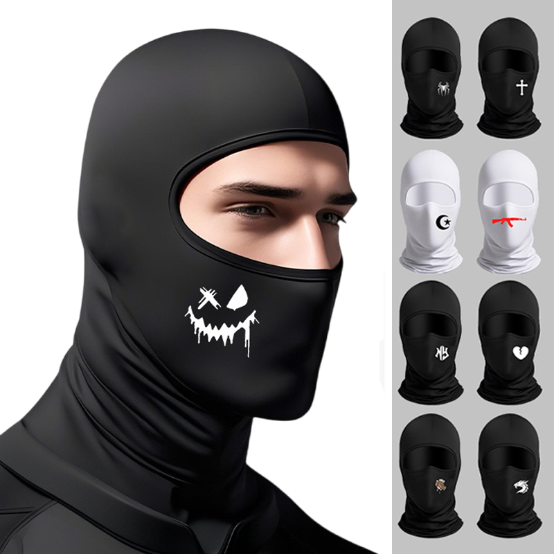 2pcs Set  Unisex Balaclava Cap - Black Face Mask Pack recension och pris