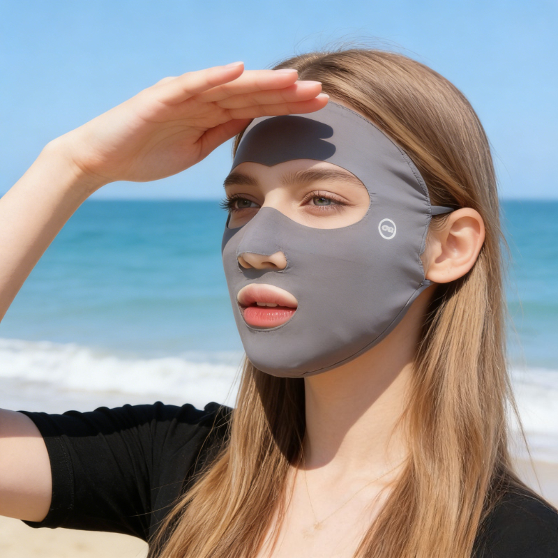 Summer Full Face Sunscreen Mas - Sports Mask Breathable recension och pris