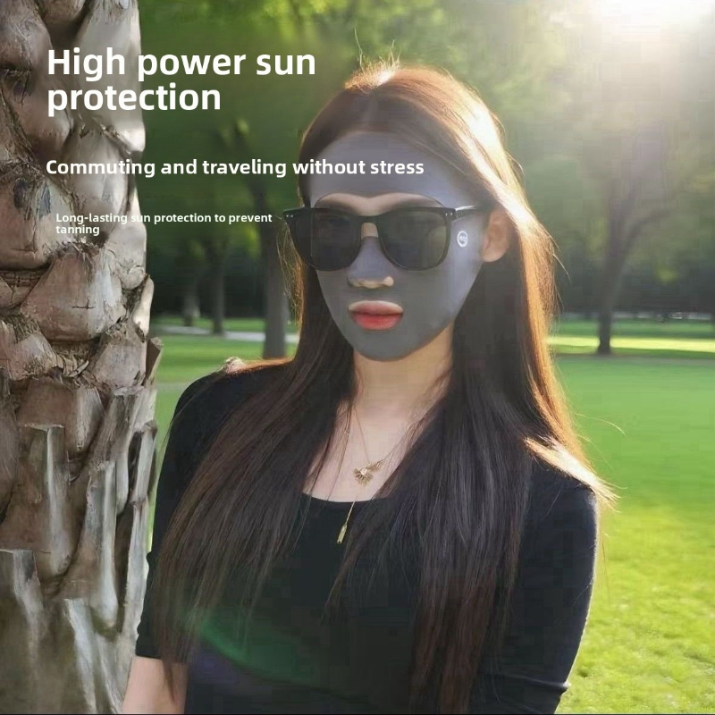 Summer Full Face Sunscreen Mas - Sports Mask Breathable recension och pris