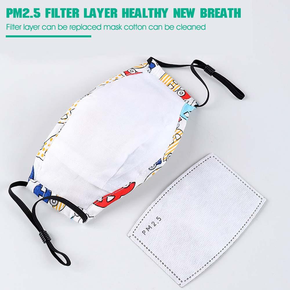 Kids PM2.5 Cotton Mouth Mask w - Anti Pollution Mask recension och pris