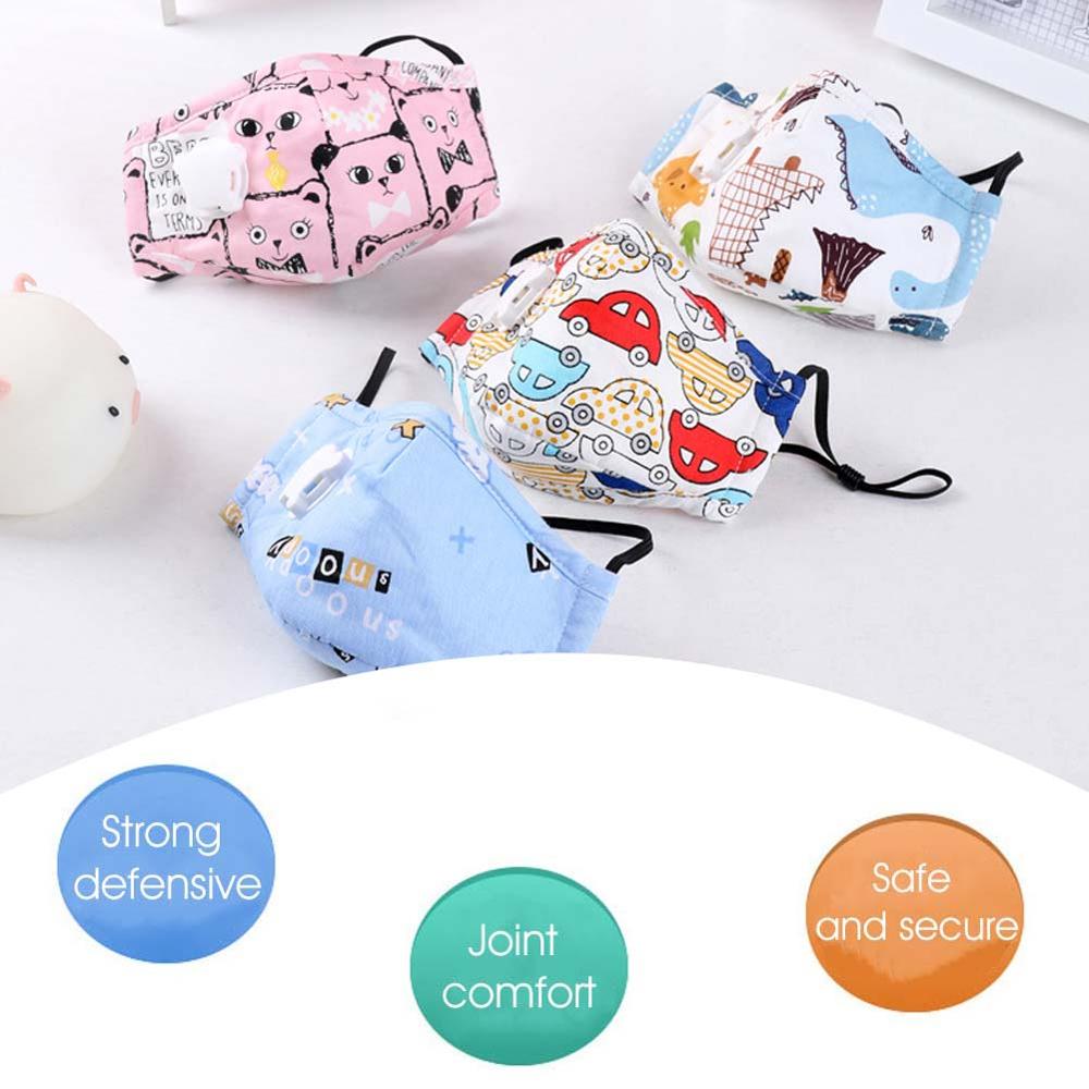 Kids PM2.5 Cotton Mouth Mask w - Anti Pollution Mask recension och pris